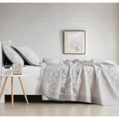 Outlet ⭐ Cottage Classics Brigette Comforter Sets Quilt Set Gray 👍 -Bedding Sets & Collections Sales Shop unnamed file 16051