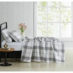 Best Sale ✔️ Cottage Classics Cottage Plaid Quilt Set White/black 🔥 -Bedding Sets & Collections Sales Shop unnamed file 16070