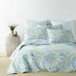 Outlet 👍 Cortona Paisley Quilt and Pillow Sham Set - Levtex Home ⭐ -Bedding Sets & Collections Sales Shop unnamed file 16115