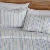 Best Pirce 💯 Great Bay Home Reversible Stripe Quilt Set ✔️