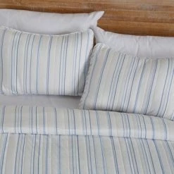 Best Pirce 💯 Great Bay Home Reversible Stripe Quilt Set ✔️