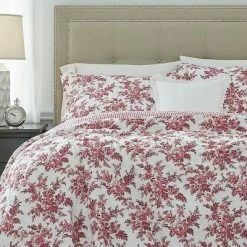 Best reviews of ⌛ Annalise Quilt & Sham Set - Laura Ashley Coral Red ⌛