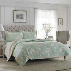 Deals 😀 Brompton Quilt Set Laura Ashley 🎁