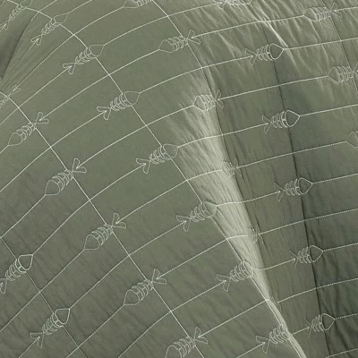 Discount ✔️ Troutdale Quilt Set - Eddie Bauer Green ✨ 3 Discount ✔️ Troutdale Quilt Set - Eddie Bauer Green ✨ - Image 3