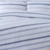 Best deal 🔥 Waffle Stripe Quilt Set Blue/White - Truly Soft 🤩