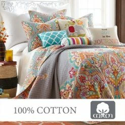 Brand new 🌟 Marielle Bohemian Quilt and Pillow Sham Set - Levtex Home 💯 -Bedding Sets & Collections Sales Shop unnamed file 16198