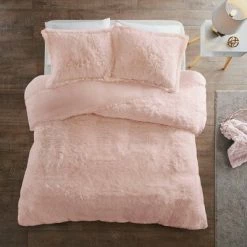 Flash Sale ⌛ Intelligent Design Leena Shaggy Faux Fur Bedding Collection 🔥