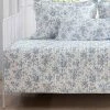 Hot Sale 😍 39" X 75" Walled Garden Daybed Quilt & Sham Bonus Set Blue - Laura Ashley 🧨