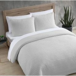 Best Sale 🤩 ED Ellen DeGeneres Washed Solid Quilt & Sham Set - ED by Ellen DeGeneres White 🧨 -Bedding Sets & Collections Sales Shop unnamed file 16327