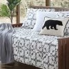 Deals ✨ 39" X 75" Arrowhead Daybed Quilt Bonus Set Charcoal - Eddie Bauer 👏
