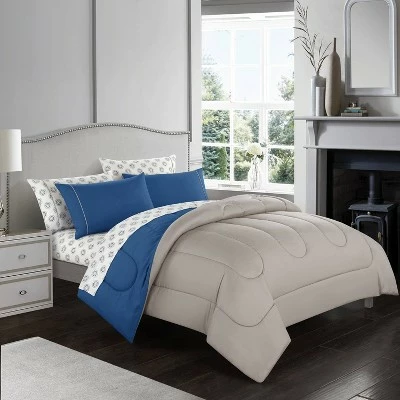 Brand new π Roma Solid Reversible Bed in a Bag Comforter Set - Casa Couture Teal Blue β 2 Brand new π Roma Solid Reversible Bed in a Bag Comforter Set - Casa Couture Teal Blue β - Image 2