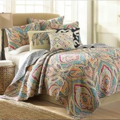 Top 10 🛒 Magnolia Navy Quilt and Pillow Sham Set - Levtex Home 🎁 -Bedding Sets & Collections Sales Shop unnamed file 16465