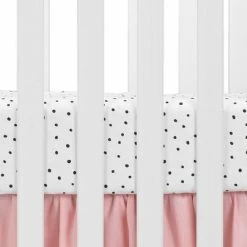 Flash Sale 💯 Lambs & Ivy Signature Heart to Heart 4-Piece Crib Bedding Set - Pink, Gray 😍 -Bedding Sets & Collections Sales Shop unnamed file 16480