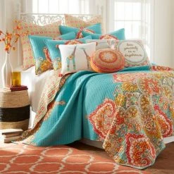 Best Pirce ✨ Mariska Damask Quilt and Pillow Sham Set - Levtex Home 🔔 -Bedding Sets & Collections Sales Shop unnamed file 16513