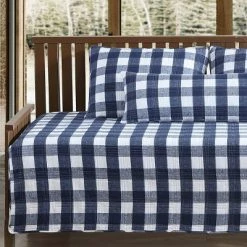 Best reviews of ❤️ Lakehouse Plaid Daybed Quilt Set - Eddie Bauer Blue ❤️