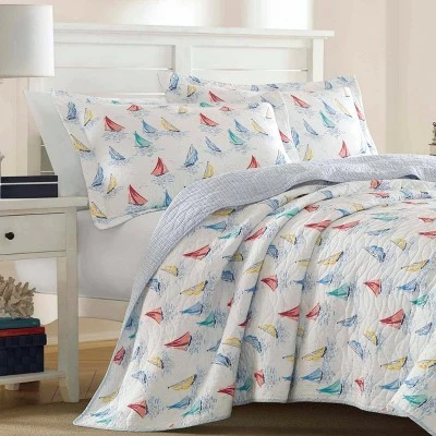 New π Blue Ahoy Quilt Set - Laura Ashley β 2 New π Blue Ahoy Quilt Set - Laura Ashley β - Image 2