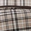 Coupon 🛒 Paulette Plaid Quilt Set Taupe - Truly Soft ⌛