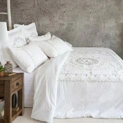 Best Sale 🌟 Harleson Medallion Comforter Set - White & Grey - Levtex Home 🔥 -Bedding Sets & Collections Sales Shop unnamed file 16631