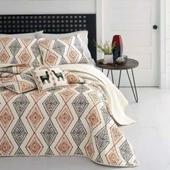 Brand new π Beige Cusco Rhombus Quilt Set - Azalea Skye π€©