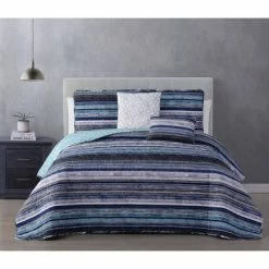 New 🤩 Geneva Home Fashion Hartley Stripe Quilt Set 😍 -Bedding Sets & Collections Sales Shop unnamed file 16685