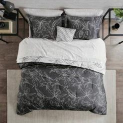 Best Sale 🛒 Madison Park Lorine Reversible Complete Bedding with Cotton Sheets Set ✔️ -Bedding Sets & Collections Sales Shop unnamed file 1670