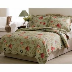Wholesale 🔔 Pem-America Edens Garden Quilt Set Assorted Greens 👏 -Bedding Sets & Collections Sales Shop unnamed file 16799