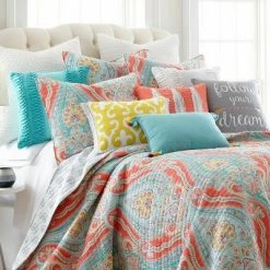 Cheap 🎁 Greenwich Multi Quilt and Pillow Sham Set - Levtex Home 👍