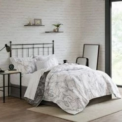 Best Sale 🛒 Madison Park Lorine Reversible Complete Bedding with Cotton Sheets Set ✔️ -Bedding Sets & Collections Sales Shop unnamed file 1682