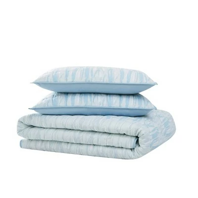 Cheapest β€οΈ Brooklyn Loom Trevor Quilt Set Blue/white π 2 Cheapest β€οΈ Brooklyn Loom Trevor Quilt Set Blue/white π - Image 2