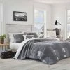 Best deal 🔔 Swiftwater Reversible Quilt Set Gray - Eddie Bauer 🎁