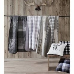 Best deal 🔔 Swiftwater Reversible Quilt Set Gray - Eddie Bauer 🎁 -Bedding Sets & Collections Sales Shop unnamed file 16950