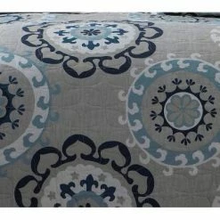 Budget 👍 Geneva Home Fashion Elsa Quilt Set 5pc Blue ⌛
