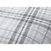 Cheapest ✔️ Khalvin Plaid 5pc Quilt - Geneva Home Fashion Gray 👏