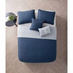 New 💯 Hayden Quilt Set - VCNY Navy/gray ✔️ -Bedding Sets & Collections Sales Shop unnamed file 16988