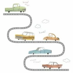 Best deal 👍 Lambs & Ivy Baby Car Tunes 4-Piece Nursery Crib Bedding Set - Blue 🛒 -Bedding Sets & Collections Sales Shop unnamed file 17023