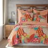 Outlet 🌟 Homthreads Zanzibar Quilt Set Multicolored 🧨