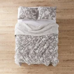 Best reviews of ✨ Tanzie Grey Quilt Set - Grey & White - Levtex Home ⭐ -Bedding Sets & Collections Sales Shop unnamed file 17093