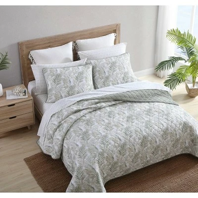 Buy π Maui Palm Quilt & Sham Set - Tommy Bahama Green β 2 Buy π Maui Palm Quilt & Sham Set - Tommy Bahama Green β - Image 2