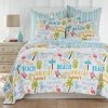 Promo ⭐ Beach Days Quilt Set - Homthreads Multicolored 🔥