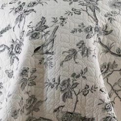 Flash Sale 🔥 Black Toile Quilt and Pillow Sham Set - Levtex Home ✔️ -Bedding Sets & Collections Sales Shop unnamed file 17206