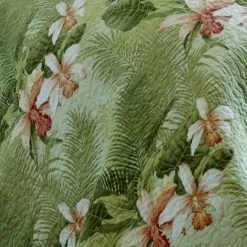 Flash Sale 💯 Tropical Orchid Palm Quilt & Sham Set Green - Tommy Bahama 👍 -Bedding Sets & Collections Sales Shop unnamed file 17212