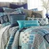 Budget 🎁 Chandra Printed Patchwork Quilt and Pillow Sham Set - Levtex Home 🌟