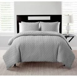 Promo 🎉 Nina Ii Embossed Comforter Set - VCNY Home White ⭐