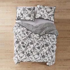 Top 10 💯 Tanzie Black Quilt Set - Black & White - Levtex Home ✔️ -Bedding Sets & Collections Sales Shop unnamed file 17316