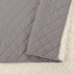 Cheapest 😍 Flannel Sherpa Quilt Set - Modern Heirloom Charcoal 💯 -Bedding Sets & Collections Sales Shop unnamed file 17349