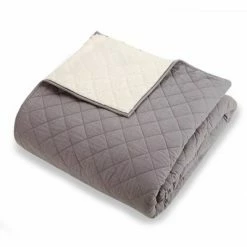 Cheapest 😍 Flannel Sherpa Quilt Set - Modern Heirloom Charcoal 💯 -Bedding Sets & Collections Sales Shop unnamed file 17350