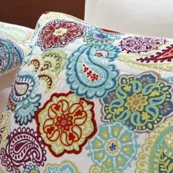 Buy 😀 Mi Zone Tula Quilted Coverlet Set Multi-colored 🔔 -Bedding Sets & Collections Sales Shop unnamed file 17436