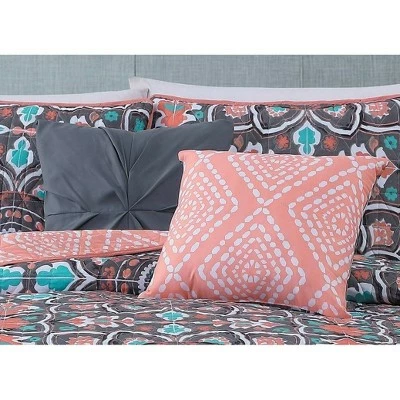 Wholesale π Geneva Home Fashion Coral Ibiza Quilt Set (King) 5pc π 2 Wholesale π Geneva Home Fashion Coral Ibiza Quilt Set (King) 5pc π - Image 2