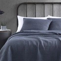 Top 10 ⭐ Cloud Solid Quilt & Sham Set - City Scene Gray 🤩