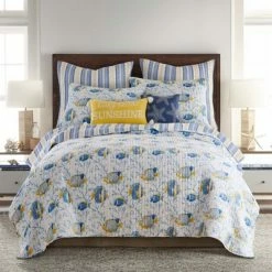 Flash Sale 🌟 Tropical Sea Quilt Set - Levtex Home 🌟 -Bedding Sets & Collections Sales Shop unnamed file 17573